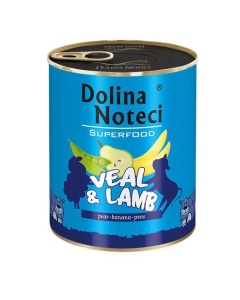 Dolina Noteci Superfood Dog Adult Teletina i Jagnjetina 400g