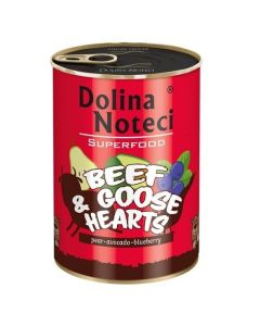 Dolina Noteci Superfood Dog Adult Goveđa i Guščija Srca 400g