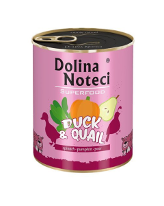 Dolina Noteci Superfood Dog Adult Pačetina i Prepelica 400g