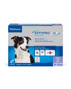 Virbac Effipro Duo 134mg/40mg Spot-On Ampule Protiv Spoljnih Parazita za Srednje Pse 10-20kg 1kom.