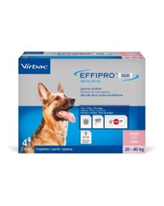 Virbac Effipro Duo 268mg/80mg Spot-On Ampule Protiv Spoljnih Parazita za Velike Pse 20-40kg 1kom.