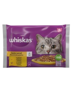 Whiskas Kesice Senior Izbor Živine 4x85g