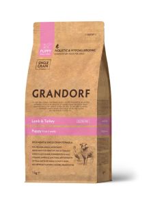 Grandorf Dog Puppy Jagnjetina & Ćuretina 1kg