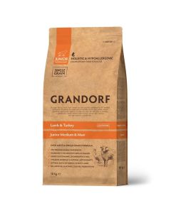 Grandorf Dog Junior Jagnjetina & Ćuretina 10kg