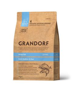 Grandorf Dog Adult Medium & Maxi Bela Riba 3kg