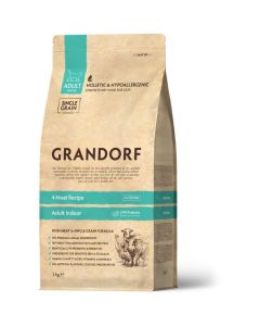 Grandorf Cat Adult Indoor 4 Vrste Mesa 2kg