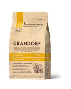 Grandorf Cat Adult Sterilised 4 Vrste Mesa 400g