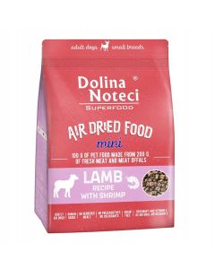 Dolina Noteci Dog Superfood Mini Sušena Jagnjetina sa Škampima 1kg
