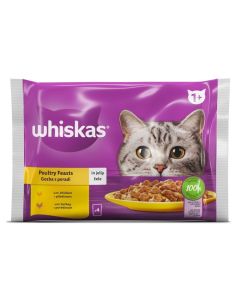 Whiskas Kesice Izbor Živine 4x85g