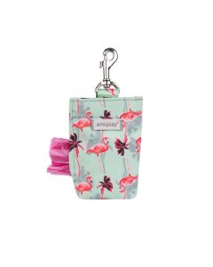Amiplay Be Happy Torbica Dispenzer Flamingo 6x2x11cm