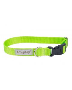 Amiplay Samba Ogrlica XL Zelena 45-70cm x 2,5cm