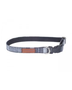 Amiplay London Podesiva Ogrlica L Siva 35-50cm x 2cm