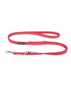 Amiplay Reflective Podesivi Povodac 6u1 L Crveni 100-200cm x 2cm