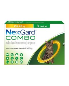 NexGard Combo Cat Spot-On Rastvor Protiv Parazita za Mačke 2,5-7,5kg 1kom.