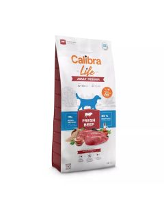 Calibra Dog Life Adult Medium Fresh Beef 12kg