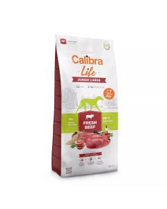 Calibra Dog Life Junior Large Fresh Beef 12kg