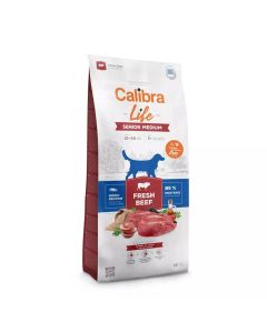 Calibra Dog Life Senior Medium Fresh Beef 12kg