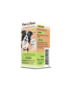 Paws&Paws Lemongrass Oil Sprej Protiv Komaraca za Pse i Mačke 100ml
