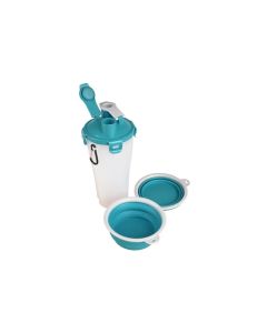 Flamingo Putna Posuda 2u1 Trinka Plavo / Siva 2x400ml