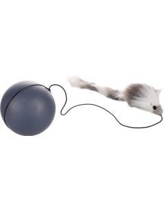 Flamingo Igračka za Mace Boula Lopta sa Mišem na Konopcu 8cm / 68cm
