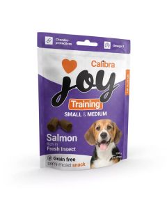 Calibra Joy Dog Poluvlažne Poslastice Training Small & Medium Losos i Insekti 150g