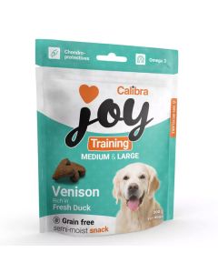 Calibra Joy Dog Poluvlažne Poslastice Training Medium & Large Divljač i Pačetina 300g