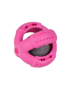 Flamingo Dina Teniska Loptica Meka Guma Pink Sa Mirisom Maline 11cm