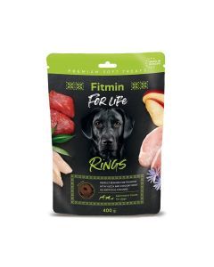 Fitmin dog For Life Poluvlažne Poslastice Prstenovi 400g