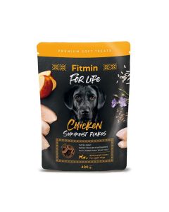 Fitmin Dog For Life Poluvlažne Poslastice Pileći Komadići 400g