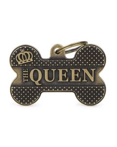 MyFamily Bronx Privezak XL Koska The Queen Engleski Mesing 48x31mm