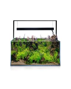 Aquael Akvarijum Set sa 3 Moda Osvetljenja Ultrascape 90 Crni 90x60x45cm