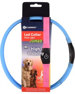 Flamingo Led Ogrlica Ilona Visio Plava 35-64cm / 7mm