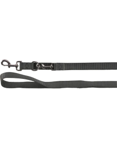Flamingo Trening Povodac Ziggi Tamno Sivi 250cm x 25mm