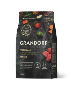Grandorf Cat Fresh Kitten Jagnjetina 400g
