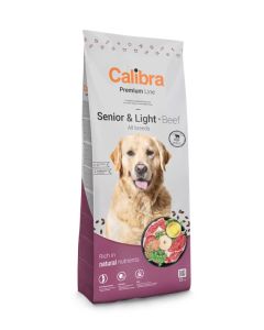 Calibra Dog Premium Line Senior & Light Govedina 12kg