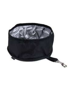 Amiplay Travel Tekstil Činija za Putovanje L/XL Crna 23x11cm
