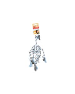 Flamingo Igračka od Konopca Jim Octopus Plavo / Sivo / Bela 40x9cm