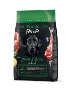 Fitmin Dog For Life Jagnjetina & Pirinač 2,5kg