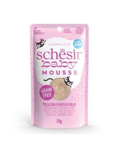 Schesir Baby  Mousse Piletina i Pileća Jetra Sos 70g
