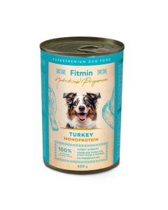 Fitmin Dog Nutritional Programme Konzerva Monoprotein Ćuretina 400g