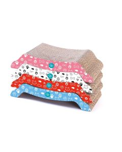 Leopet Kartonska Grebalica za Mačke Više Boja Battello 42x21x8cm / 1 kom.