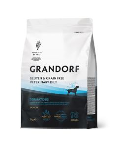 Grandorf Vet Dog Dermatosis Losos 3kg