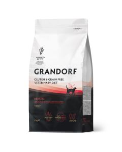 Grandorf Vet Cat Hepatic Ćuretina 2kg