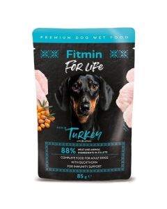 Fitmin Dog For Life Adult Ćuretina sa Pasjim Trnom Sos 85g
