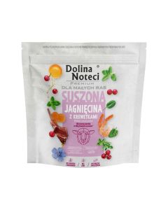 Dolina Noteci Premium Dog Male Rase Sušena Jagnjetina sa Škampima 1kg