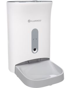 Flamingo Omega Automatska Hranilica Sa Tajmerom i Kamerom Bela 19,5x16,5x37x24x31 / 4,5L