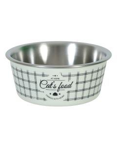 574371BEI Zolux Inox Činija za Hranu za Mačke Bež 400ml