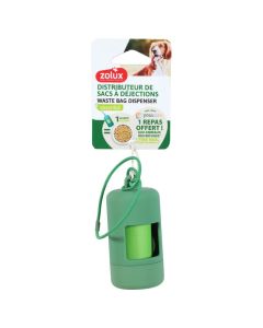 474482KAK Zolux Dispenzer sa 15 Kesica Kaki 4,5x4,5x9cm