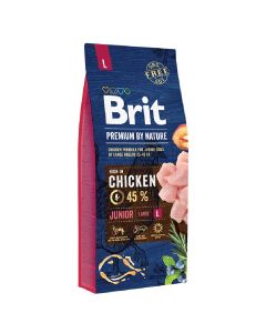Brit Premium by Nature Dog Junior L 15kg