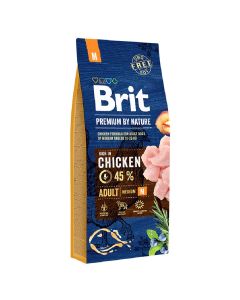 Brit Premium by Nature Dog Adult M 15kg